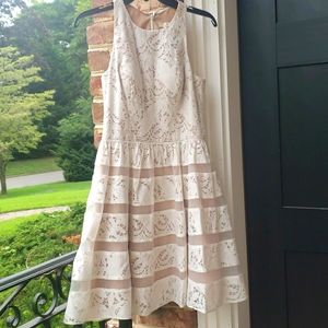 Stunning White Lace Dress size 4
